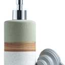 Dish Soap Dispenser for Bathroom, Hand Soap Dispenser with Stainless Steel Pump, Includes Silicone Funnel, Non-Slip Lotion Dispenser, Matte Finish, Kitchen Decor