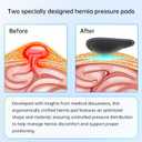 Hernia Belt for Men - Adjustable Support Brace, Comfortable & Breathable Design, Ideal for Single/Double Inguinal Hernia Pain Relief, Discreet Wear for Everyday Use (Black, Medium)