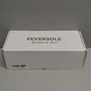 FEVERSOLE Women's Ultra Soft Colorful Memory Foam Cushioned Faux Suede Home Ballet Flats (37.5 EU, Black Velvet)