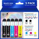 Remanufactured Ink Cartridge Replacement for Epson 232 Ink Cartridge Works with Workforce Pro WF-2950 WF-2930 Expression XP-4200 XP-4205 Printers (5 Pack)