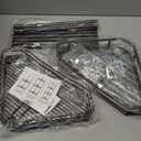 4 Tier Floor Standing Corner Shower Caddy Organizer Shelf with Hooks, Bathroom Shelves Stand Rack, Bronze