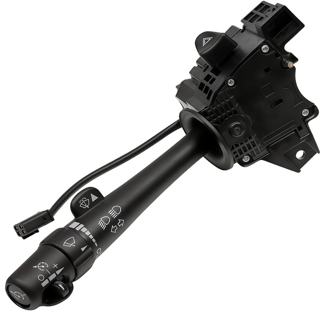 Multifunction Turn Signal Switch,Combination Lever Switch w/Wiper & Headlight Dimmer Control,Fits 2003-2007 Chevy Silverado Tahoe Suburban Avalanche, GMC Sierra Yukon Envoy Buick,Replaces# 12450067