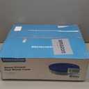 POOLHACKER Winter Pool Cover 21FT Round Above Ground - Round Pool Cover 21ft Round Above Ground, 4 Foot Overlap Extra Thick 420D Round Above Ground Pool Cover with Winch and Cable (Blue)