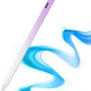 Stylus Pen for iPad 11th & 10th Generation - 10Mins Faster Charge Compatible with (2018-2025) Apple iPad 6-11 Gen, iPad Air 3/4/5/M2/M3, iPad mini 5/6, iPad Pro 11"/12.9"/M4 (White purple)