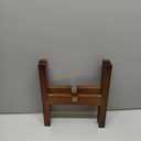 Natural Bamboo Plant Stand Indoor, Adjustable Plant Shelf Indoor Fits 8-12 Inch Pots, Mid Century Modern Decor to Refresh Your Space(Pot & Plant Not Included)