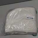 Cotton Rope Storage Basket, Empty Storage Baske for Gifts, Rope Room Shelf Storage Basket for Towels, Snacks, Bathroom Toiletries Storage, White & Stitching 15 “L x 9 ‘W x 7 ’H (38.1 x 22.9 x 17.8cm)