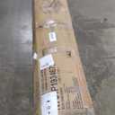 Canopy Bed Frame with Headboard & Solid Wood 4 Poster Platform Bed for Bedroom, Wooden Slats Support Mattress Foundation & No Box Spring Needed & Easy Assemble, Modern Design,  Size Queen