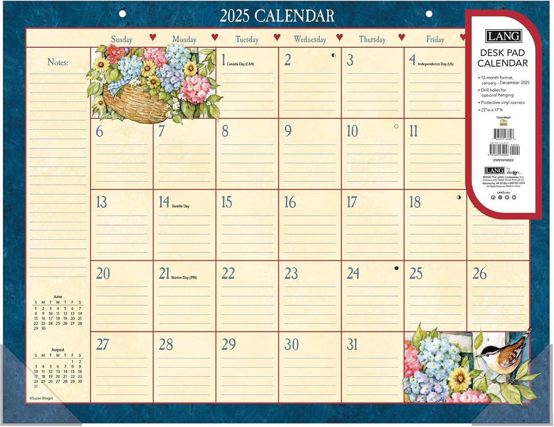 LANG Heart & Home 2025 Deskpad (25991010022)