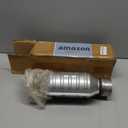 3" Universal Catalytic Converter 3 Inch Inlet/OutletHigh Flow Catalytic Converter with Heat Shield and O2 Port