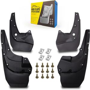 Mud Flaps Fit for 2014-2019 Toyo-ta 4Runner (Only Fit Ground Effects Models) - Without Flare Fenders or Running Boards, Dedicated Mudguard for Four Seasons Universal Protection, Front and Rear