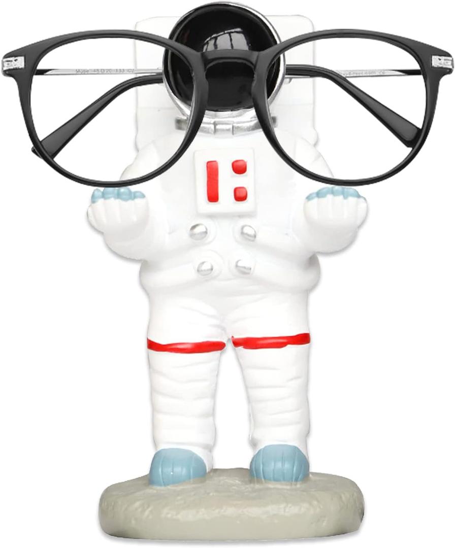 Astronaut Eye Glasses Holder Cool Gadgets for Office Home Desk Decor Phone Display Stands Single Pen Holder