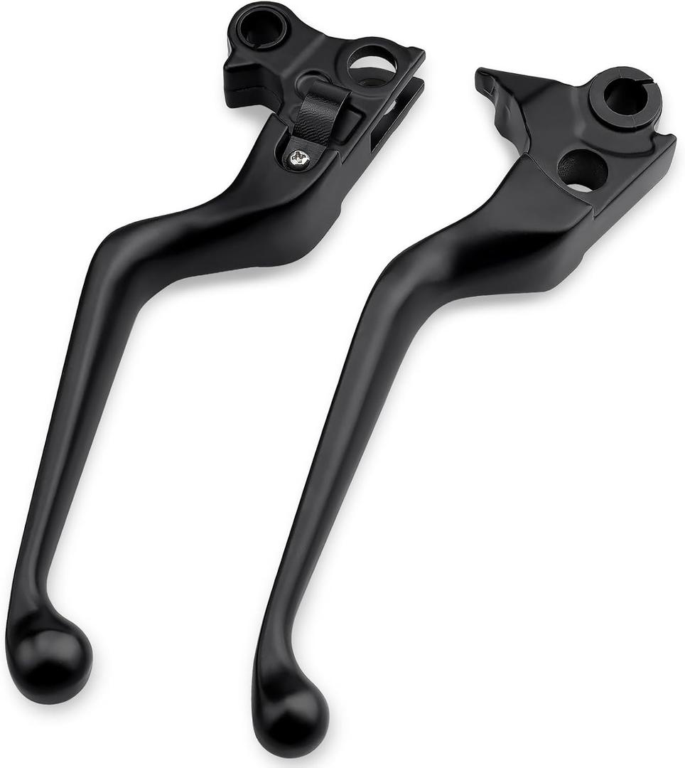 Black Brake Clutch Lever for Harley Davidson 96-03 Sportster 883 1200/96-07 Road King/96-10 Dyna Wide Glide Low Rider/99-09 Night Train/96-10 Fat Boy/Softail 96-14/Street Bob 06-10#OEM 43040 Black Brake Clutch Lever for Harley Davidson 96-03 Sportster 883 1200/96-07 Road King/96-10 Dyna Wide Glide Low Rider/99-09 Night Train/96-10 Fat Boy/Softail 96-14/Street Bob 06-10#OEM 43040