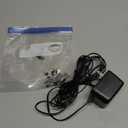 Dreyoo Doorbell Transformer 16-24V Adapter, 16.4ft Long C Wire Power Supply 20VAC 500mA Power Adapter, Compatible with Arlo Eufy Video Doorbell, UL Certification with 50PCS Cable Clips(Black)