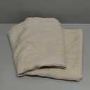 Chyhomenyc Curtains 63 Inch Length 2 Panels, Light Filtering Faux Linen Slub Textured Soft Airy Living Room Curtain, Elegant Rod Pocket Window Curtains for Bedroom, Each 42Wx63L, 2PCS, Linen Color