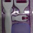 YaFex Derma Roller for Face and Body - 6 in 1 Titanium Microneedling Roller Kit Micro Needle Roller, 300 and 720 Needles 0.25mm,1200 Needles 0.3mm with 5 Replaceable Heads