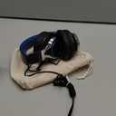 AC01 Over-Ear Headphones Wired, Passive Noise Isolating Corded Stereo Headsets with Mic Volume Control for Adults Teens 3.5mm for Chromebooks, Laptop, Computer, Tablets, Travel (Black Blue)