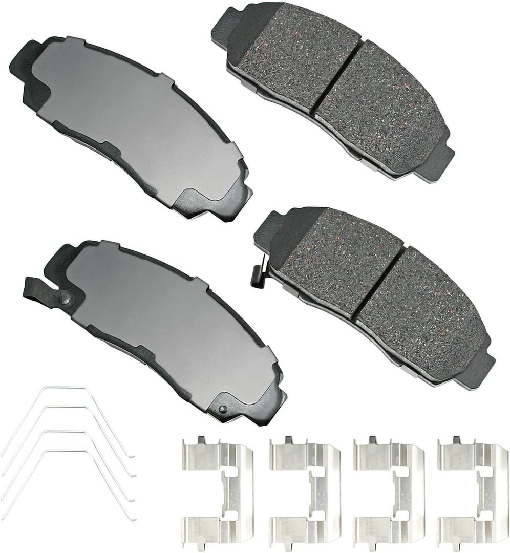 Akebono-ACT787A Ultra-Premium Ceramic Front Disc Brake Pads