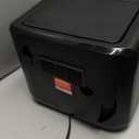 CHEFMAN 6 Quart Dual Basket Air Fryer Oven with Easy View Windows, Sync Finish, Hi-Fry, Auto Shutoff, 2 Independent 3Qt Nonstick Dishwasher Safe Frying Baskets, Digital Double Air Fryer - Black