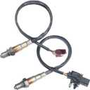 2Pcs O2 Oxygen Sensors 234-5102, 234-4485 Upstream O2 Sensor 1 & Downstream O2 Sensor 2 Heated Compatible with VW EOS 2007 2008, and O2 Sensor for VW R32 2008 V6 3.2L Oxygen Sensors