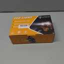 QUASCO Front Rear Fender Lights, Led Fender Tip Brake Tail Light Compatible with Harley Electra Glide Road King Softail Heritage Touring - Chrome Lens