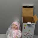 Aori Lifelike Reborn Baby Dolls - 18'' Realistic Newborn Girl Handmade Baby Doll with Pink Outfit & Birth Certificate - Weighted Body for Role Play, Gift for Kids Ages 3+