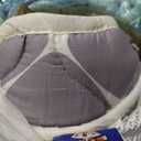 Baby Play Mat - 65" X 50",Premium Thicker Foam One-Piece Machine Washable, Extra Large Anti-Slip Soft Cushioning Foam Playmats for Babies and Toddlers, Foldable Baby Crawling Mat for Playpen (Grey White)