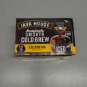 Java House Single-Serve Cold Brew Coffee Pods Premium 100% Arabica Liquid Concentrate Smooth & Bold Colombian Roast 12 Pods Ready Hot or Iced, Travel-Friendly, TSA Approved BB Date 31 Jul 2026