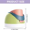 2 x Replacement Lid for Owala Freesip, One Button Water Bottle Top Replacement Cap Compatible with Owala Cup 16oz 24oz 32oz 40oz, Leakproof Lids AccessoryBPA-FreeNo Water Leakage (Black)