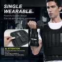 Ankle Wrist Weights 4lb/10lb/15lb/20lb/25lb/30lb BeatBoost Adjustable Leg Arm Weights for Men Walking Pilates Exercise Workout Gym Aerobics