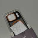 Magnetic 3 in 1 for iPhone 17 Pro Case, [Omni-Directional Protection] with 1x Screen Protector + 1x Camera Cover, [Seamless Work with Magsafe] Shockproof Slim Thin Case for iPhone 17 Pro Cosmic Orange