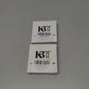 2 x KBT 4 Pack LiFePO4 Phosphate Lithium CR123A with Charger, 3V 500mAh Rechargeable Battery for Flashlight, Headlights,Digital Cameras