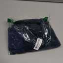 Rapbin Two Piece Short Sets for Women Sleeveless Matching Lounge Set V Neck Tops and Drawstring Shorts Summer Outfits Navy Blue, Medium