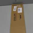 Stone Faucet Mat for Kitchen Sink  Diatomite Fast-Drying Stone Tray, Faucet Mat Sink Splash Guard, Decorative Sink Protector for Kitchen Bathroom Counter (Light Grey, 23.6''x3.9'')