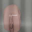 TECKNET Wireless Mouse, 2.4G Ergonomic Optical Mouse, Computer Mouse for Laptop, PC, Computer, Chromebook, Notebook, 6 Buttons, 24 Months Battery Life, 2600 DPI, 5 Adjustment Levels - Pink