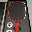 JOOLA Agassi PRO IV 16mm Pickleball Paddle w/Extended Sweet Spot - Carbon Fiber Surface Increases Spin & Control - SK Film for Power & Larger Sweet spot - UPA-A Certified - USAP Approved - NFC Chip