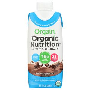 Orgain Shake Sngle Smth Choc Veg 11Oz