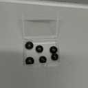 Earbuds Tips for Samsung Galaxy Buds3 Pro Memory Foam Tips Replacement Ear Tips for Galaxy Buds3 Pro Case Black, Small Size 3 Pairs