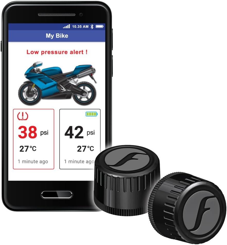 FOBO Bike 2 Black Bluetooth 5 DIY TYRE Pressure Monitor System TPMS iOS Android