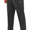 NORTHYARD Men's Yoga Casual Sweatpants Cotton Athletic Lounge Pants Open Bottom Loose Exercise Straight Leg Pant with Pockets