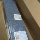 8x30 Light Grey Carpet Stair Treads Pack of 15 with Stickers for Easy Peeling - Self-Adhesive Peel and Stick Carpet for Stairs - Works with Most Subfloor Types - Light Gray Stair Treads