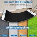 Spa Mover,Hot Tub Mover with Pull Strap Makes Moving Hot Tubs and Other Large Heavy Items a Breeze Extra Thick 3mm Base 110''40''