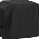 Griddle Cover for Blackstone 36 Inch Griddle with Hood, 5482 Waterproof BBQ Cover with Double Straps, Lightweight & Fade Resistant, Black