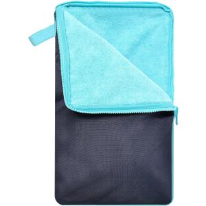 Wet Bag, Wet Dry Bag, Wet bag for swimsuit,Travel, Beach, Pool, Diapers, Dirty Yoga Gym Clothes, Waterproof Embedded Towel Wet Bag(Fleece)-Leakproof Wet Clothes Bag, Beach Travel Essentials (18x10.5 inch, Navy Blue)