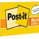 Post-it Pizarra autoadhesiva de borrado en seco de 3 x 2 pies, Blanco