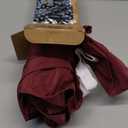 Biscaynebay Wrap Around Bed Skirts for Queen Beds 14" Drop, Burgundy Adjustable Elastic Dust Ruffles Easy Fit Wrinkle & Fade Resistant Silky Luxurious Fabric Solid Machine Washable