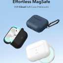 ESR for AirPods Pro 2nd Generation Case (HaloLock), Compatible with Airpods Pro Case 2nd/1st Gen (2023/2022/2019), Compatible with MagSafe, Magnetic Lid Lock, Full Drop Protection, Black