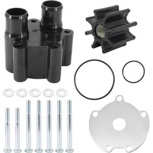 Dokili Water Pump Housing & Impeller Repair Kit Replaces Sierra 18-3150 Quicksilver 807151A14 Marine 46807151A14 Mercury 46807151A7 GLM 12088 for Mercruiser Alpha Bravo Engines