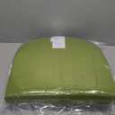 downluxe Outdoor Chair Cushions Set of 4 for Patio Furniture, Water-Resistant Patio Chair Cushions with Ties, High Density Foam Outdoor Seat Cushion, 17" X 16" X 2", Sage Green (17x16x2 Inch (Pack of 4), Sage Green)