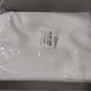 sancua 2 Pack White Tablecloth 60 x 102 Inch, Rectangle 6 Feet Table Cloth - Stain and Wrinkle Resistant Washable Polyester Table Cover for Dining Tables, Buffet Parties and Camping