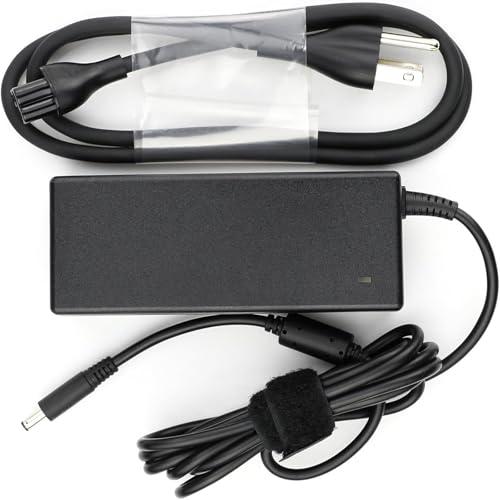 19.5V 4.62A 90W AC Charger Fit for Dell Inspiron 11 13 14 15 17 3000 5000 7000 Series Laptop Dell Latitude 14 15 Series Laptop Power Adapter Supply Cord